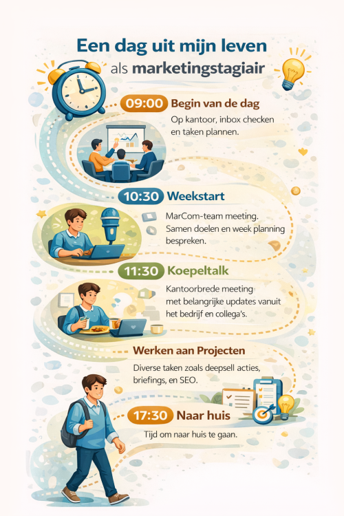 A day in a marketing intern's life